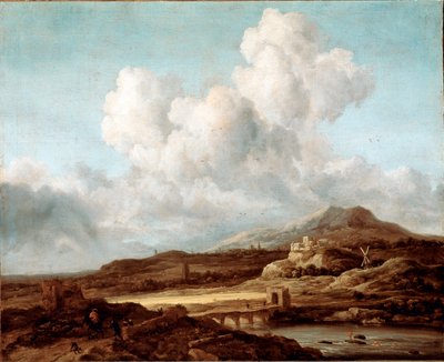 Le rayon de soleil. Peinture par Jacob Isaakszoon van Ruisdael (Ruysdael) (1628-1682) 1670-1675 - Jacob van Ruisdael