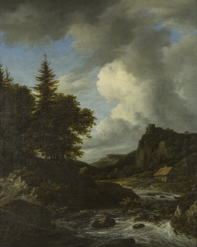 Rivière en crue, vers 1660 - Jacob van Ruisdael