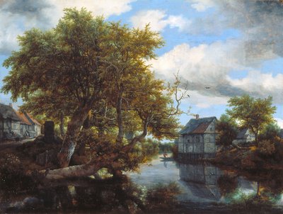 La grande piscine - Jacob van Ruisdael