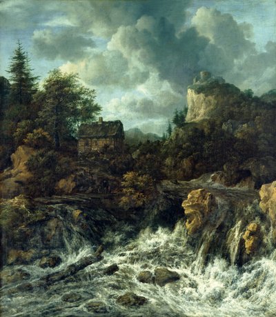 La cascade, 1665-70 - Jacob van Ruisdael