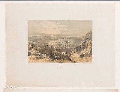 Vue sur Canaan au lever du soleil - Jacob Jan van der Maaten (attributed to)