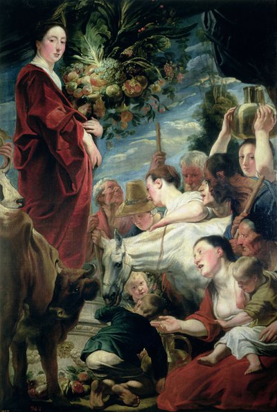 Une offrande à Cérès, déesse de la moisson - Jacob Jordaens
