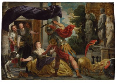 Circé et Ulysse - Jacob Jordaens