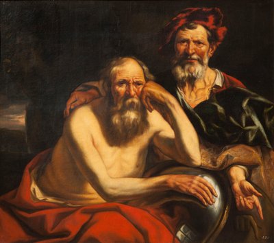 Héraclite et Démocrite - Jacob Jordaens