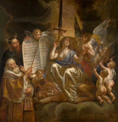 Loi humaine fondée sur la justice divine - Jacob Jordaens