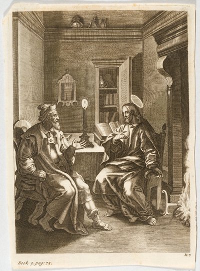 Jésus enseigne à Nicodème - Jacob Jordaens