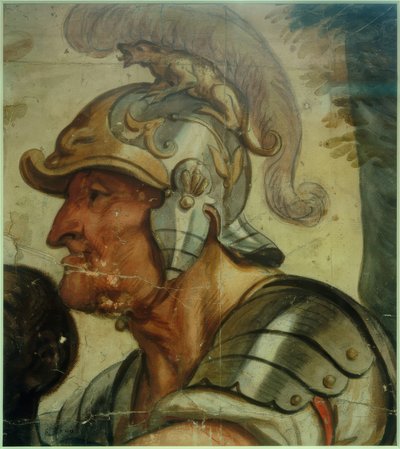 Guerrier avec casque - Jacob Jordaens
