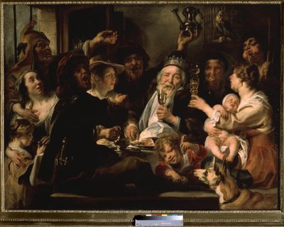 La fête des rois - Jacob Jordaens