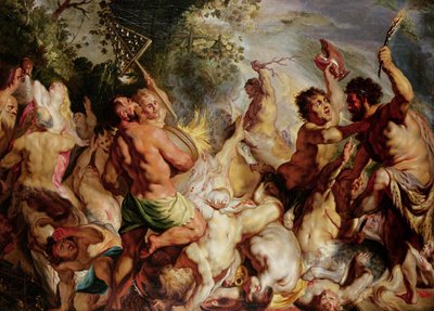 Les Lapithes et les Centaures - Jacob Jordaens