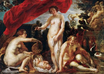 Les filles de Cécrops trouvent l