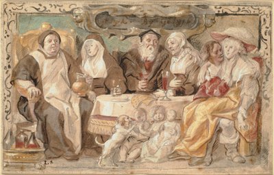 Comme à comme (Gelyck By Gelyck) - Jacob Jordaens