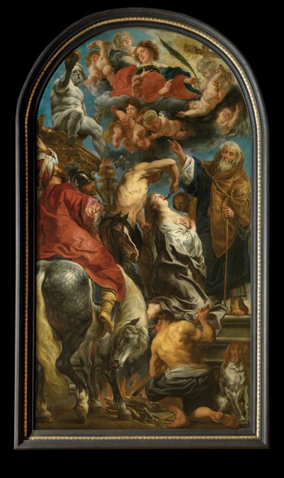 Le Martyre de Sainte Apollonie - Jacob Jordaens