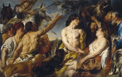 Méléagre et Atalante - Jacob Jordaens
