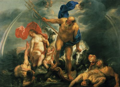 Neptune et Amphitrite dans la tempête - Jacob Jordaens