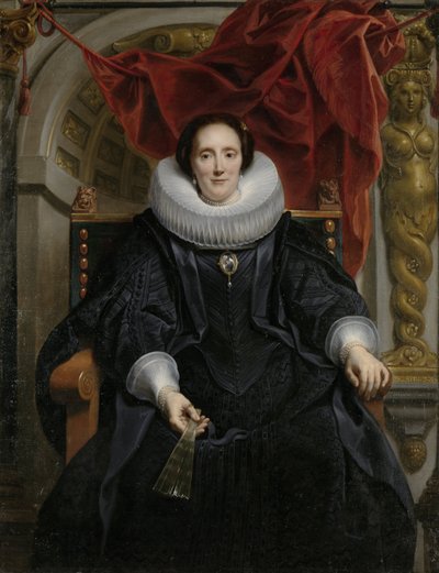 Portrait de Catharina Behaghel, 1635 - Jacob Jordaens
