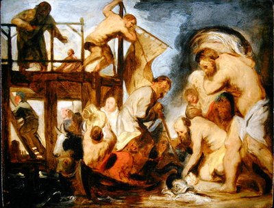 Esquisse pour Saint Pierre trouvant l