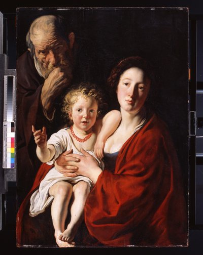 La Sainte Famille - Jacob Jordaens