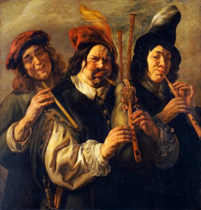 Trois musiciens - Jacob Jordaens
