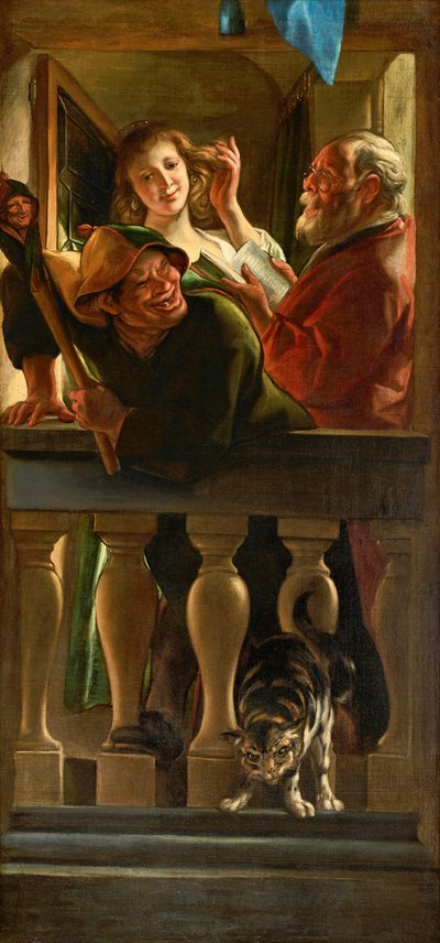 Porte en trompe-l