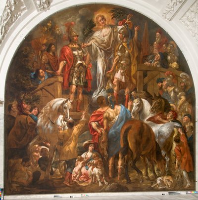 Paix entre les Romains et les Bataves - Jacob Jordaens the elder