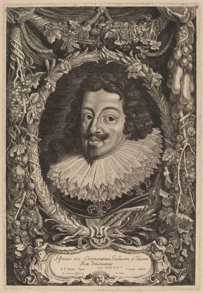 Louis XIII, roi de France - Jacob Louis after Sir Peter Paul Rubens