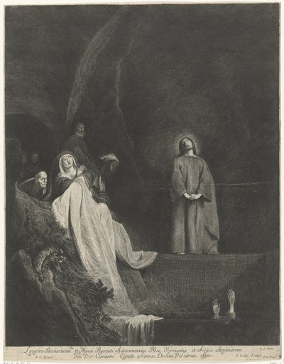 La résurrection de Lazare - Jacob Louys