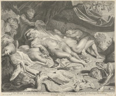 Repos de Diane et ses nymphes après la chasse - Jacob Louys