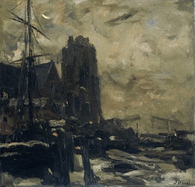 Dordrecht le soir - Jacob Maris