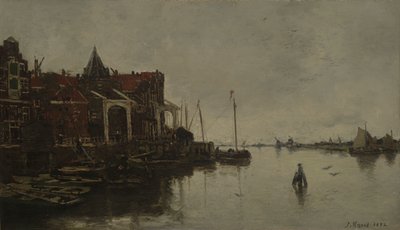 Scène de port - Jacob Maris