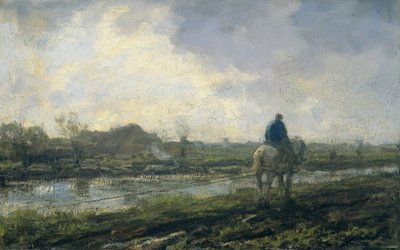Chemin de halage - Jacob Maris