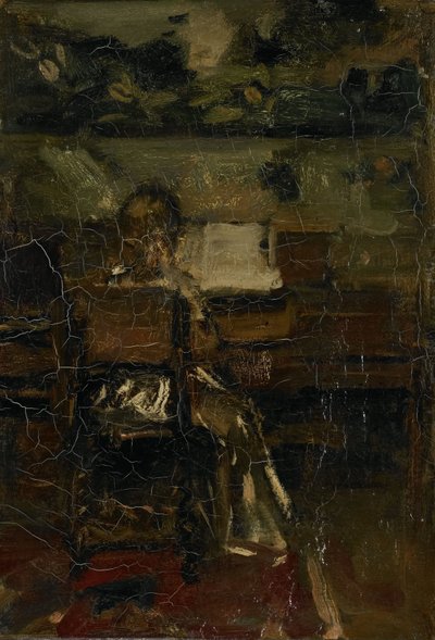 Fille au piano - Jacob Maris