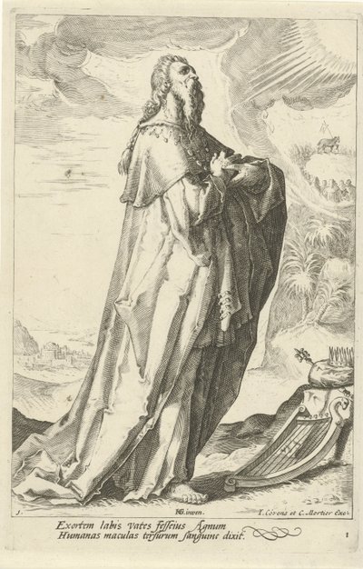David - Jacob Matham (attributed to)