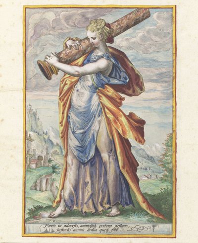 Force (Fortitudo) - Jacob Matham (attributed to)