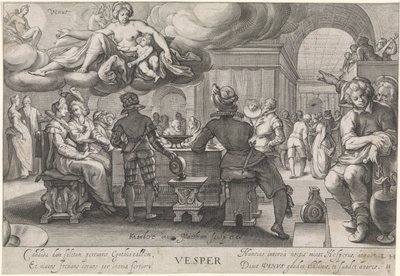 Soir (Vesper) - Jacob Matham