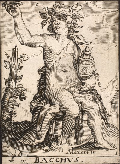 Bacchus - Jacob Matham