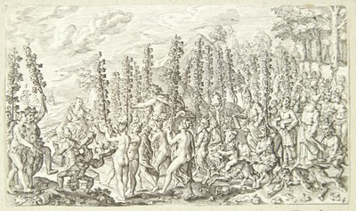 Le triomphe de Bacchus - Jacob Matham
