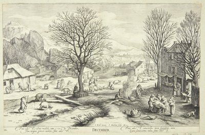 Décembre - Jacob Matham