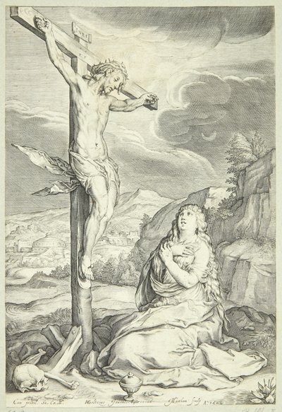 Marie Madeleine repentante - Jacob Matham