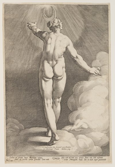 Diana dans les nuages - Jacob Matham