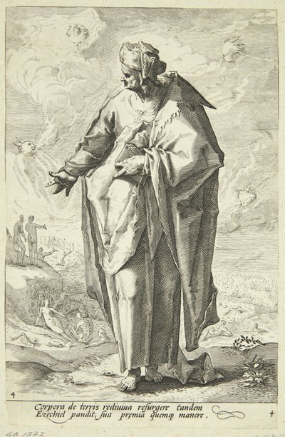 Ézéchiel - Jacob Matham