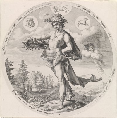 Printemps (Les quatre saisons) - Jacob Matham