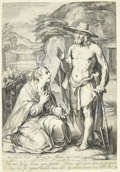 Noli me tangere - Jacob Matham