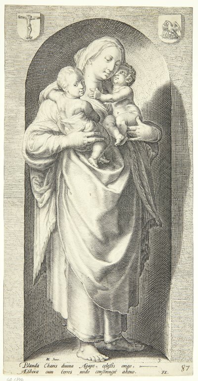 Charité - Jacob Matham