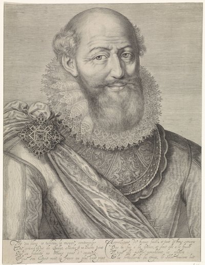 Portrait de Maximilien de Béthune - Jacob Matham