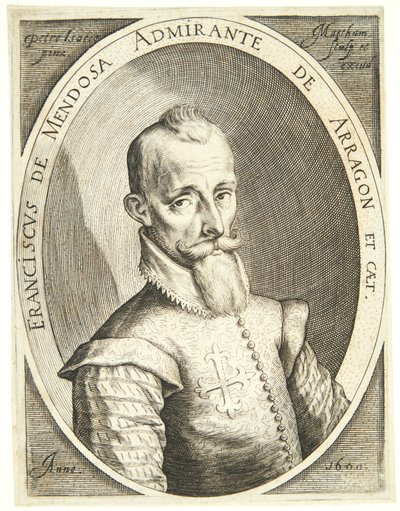 Portrait de Francisco Mendoza - Jacob Matham