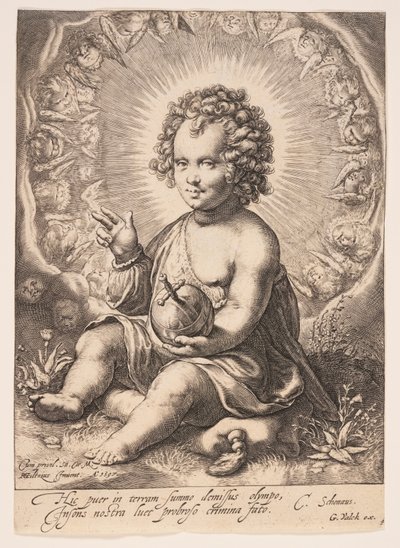 Salvator Mundi - Jacob Matham