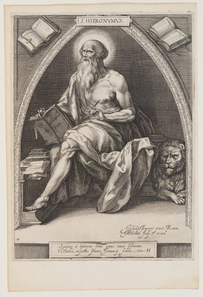 Saint Jérôme, extrait des Pères de l