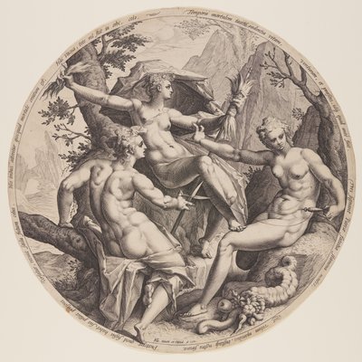 Les trois destins - Jacob Matham