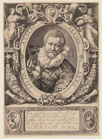 Vincent Jacobsz. Coster, négociant en vins - Jacob Matham