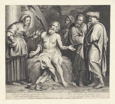 Job sur le tas de fumier - Jacob Neefs (possibly)